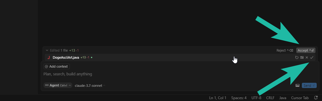 Accept reject file level